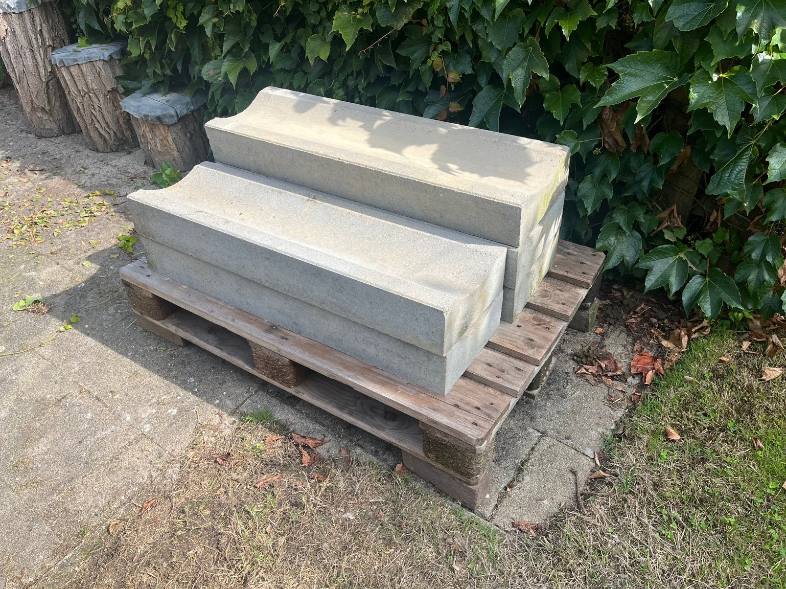 Molgoot, 100x30x12. waterafvoergoot, betonnen waterafvoer., Ophalen, 100 tot 200 cm, Zo goed als nieuw, Beton