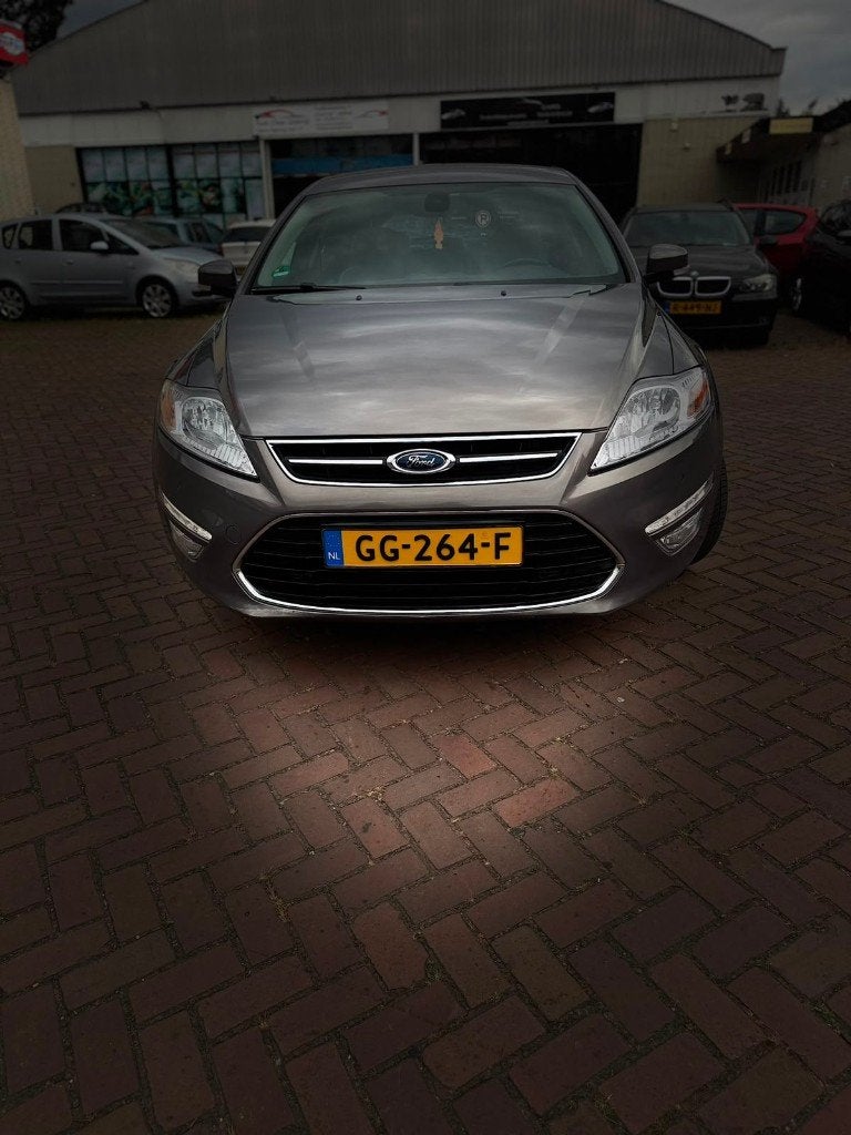 Ford Mondeo 2.0 Stci 149KW 4D AUT 2011 Bruin APK AIRCO, Euro 5, Stof, Beige, Bedrijf