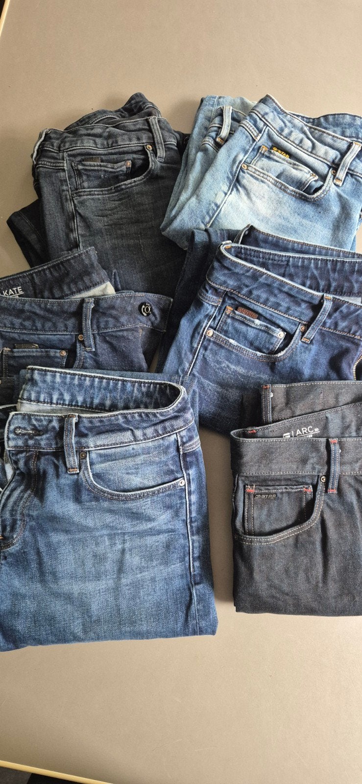 6 G-Star spijkerbroeken - diverse maten en kleuren, Kleding | Dames, Blauw, Overige jeansmaten, Ophalen of Verzenden, G-Star