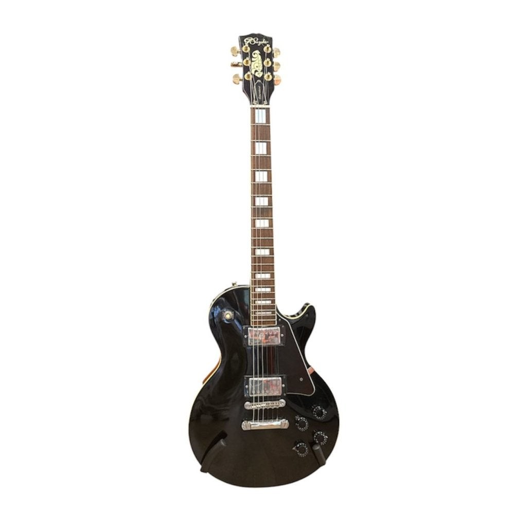 Grand Suzuki Standard Les Paul Gitaar Zwart | Gebruikt, Flex Ltd., Zo goed als nieuw, https://flex.com/contact-us, Nobelstraat 10, 5807 GA Oostrum LB, Limburg, Nederland