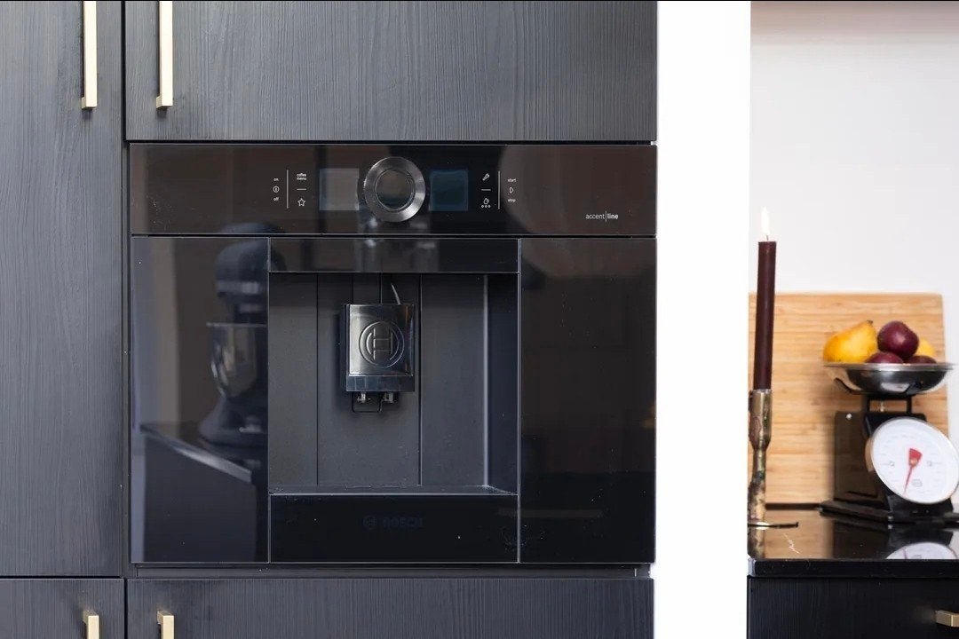 Bosch Accent Line Inbouw Koffiemachine, Ophalen, Gebruikt, Koffiemachine, Koffiebonen