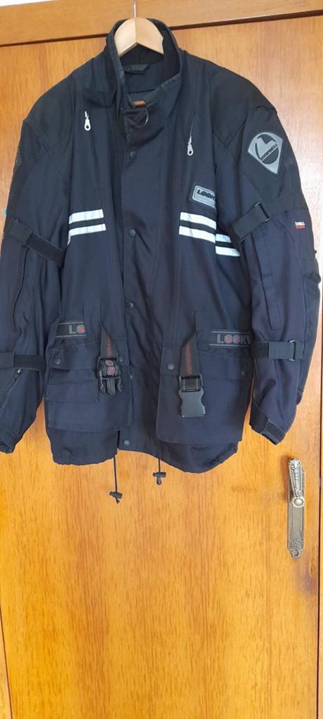 Lookwell motorjas en -broek (textiel), Motoren, Kleding | Motorkleding, Jas | textiel, Heren, Tweedehands, Ophalen of Verzenden