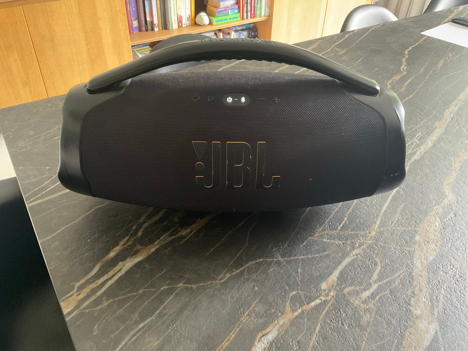 JBL Boombox 3 pro (Wi-Fi) Draagbare Bluetooth Speaker Zwart, 150 watt of meer, JBL, Ophalen of Verzenden, Zo goed als nieuw