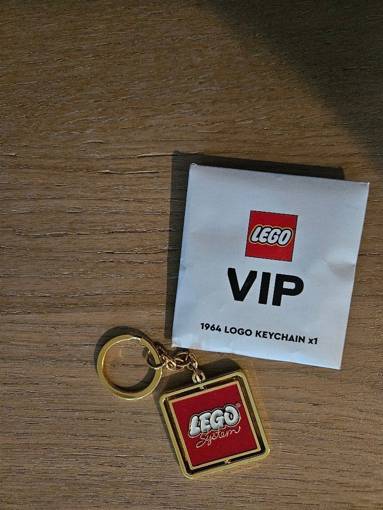 Nieuwe vip 1964 logo sleutelhanger van Lego, Lego, Lego, Lego, Nieuw