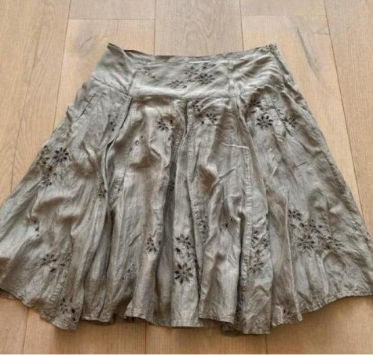 Essentiel antwerp 40 zijde nieuwstaat, Kleding | Dames, Maat 38/40 (M), Beige, Ophalen of Verzenden, Zo goed als nieuw