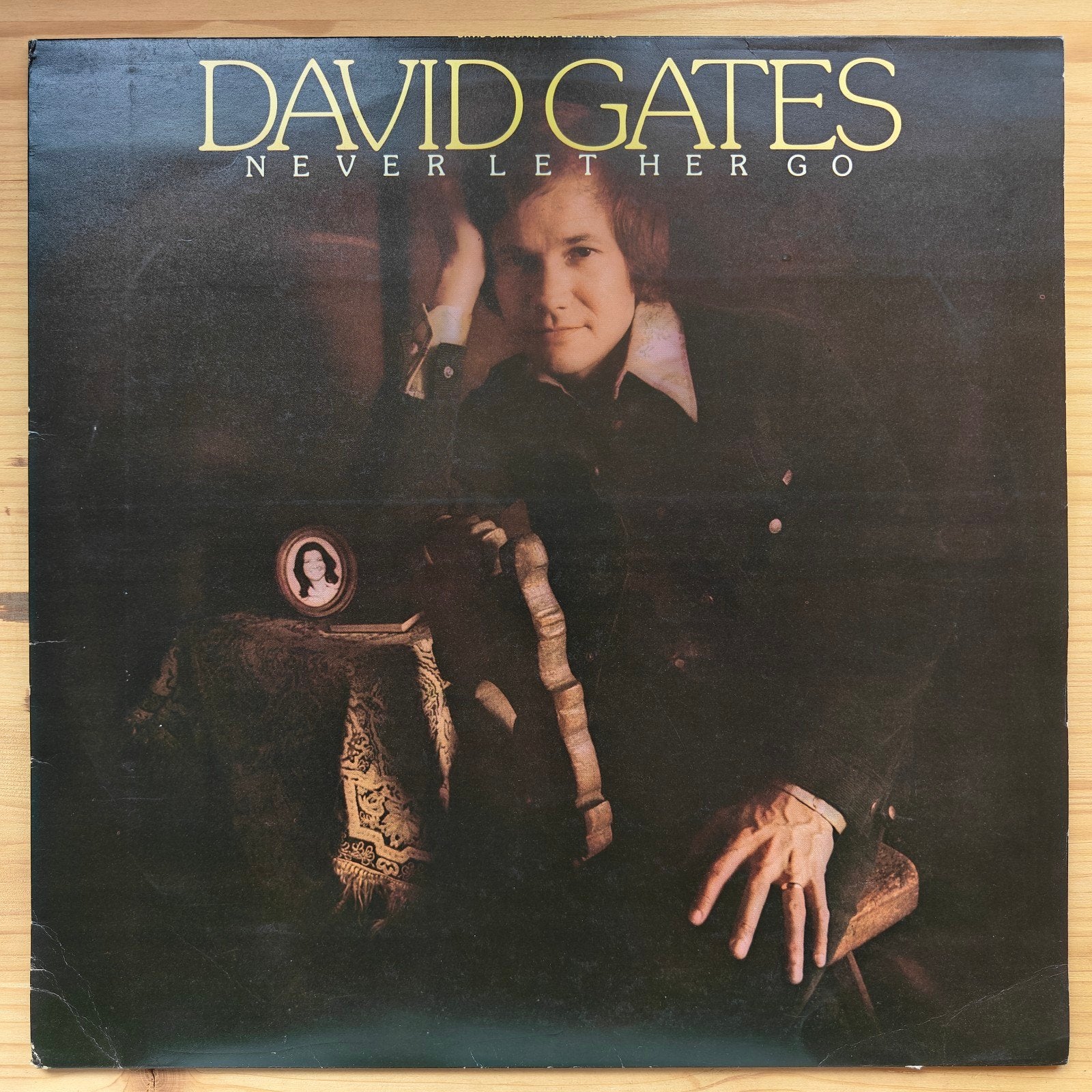 LP · David Gates – Never Let Her Go, LP, Ophalen of Verzenden, Zo goed als nieuw, Poprock