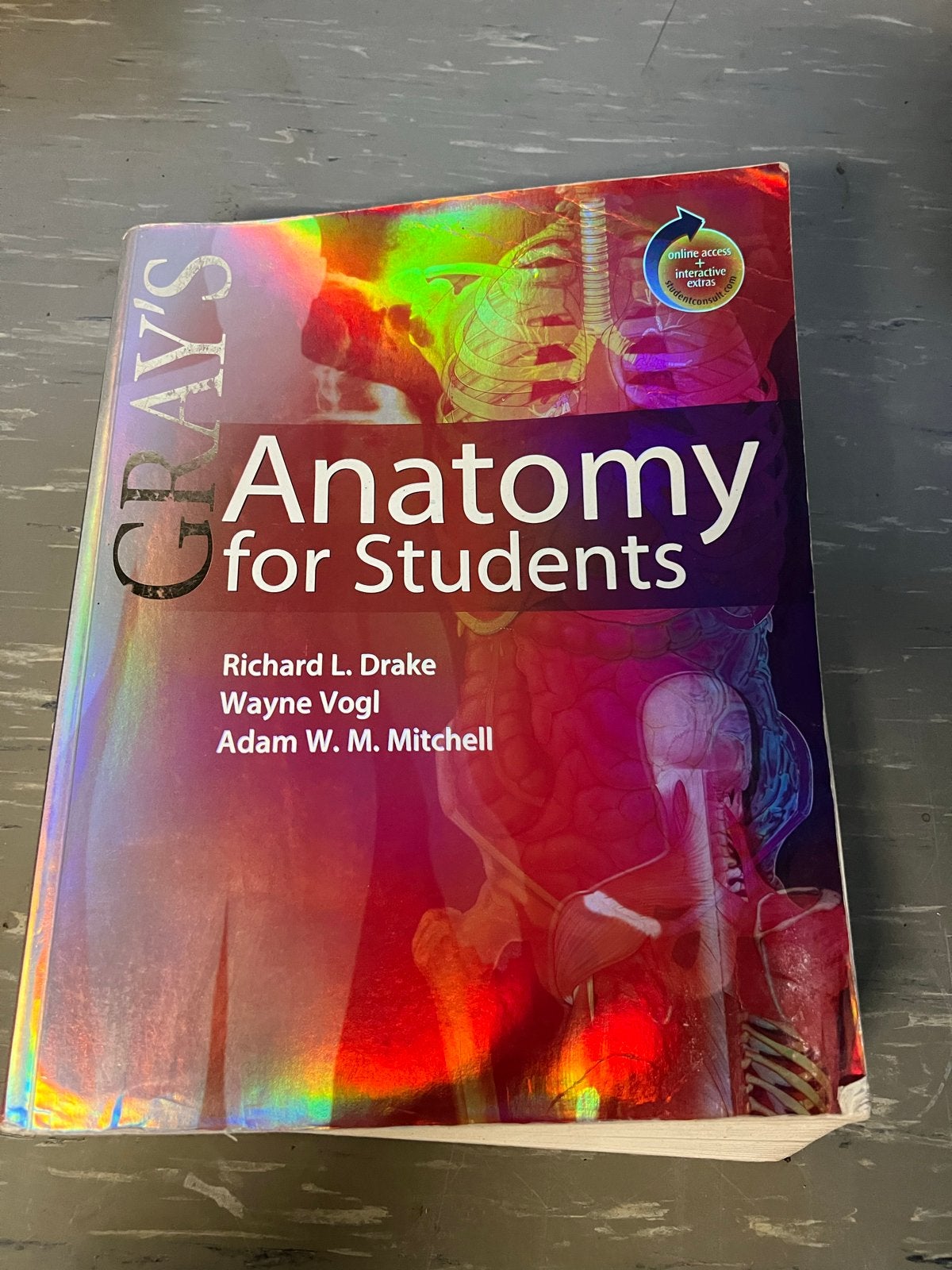Gray's Anatomy for Students - Studieboek Anatomie, Boeken, Ophalen of Verzenden, Beta, Zo goed als nieuw, WO