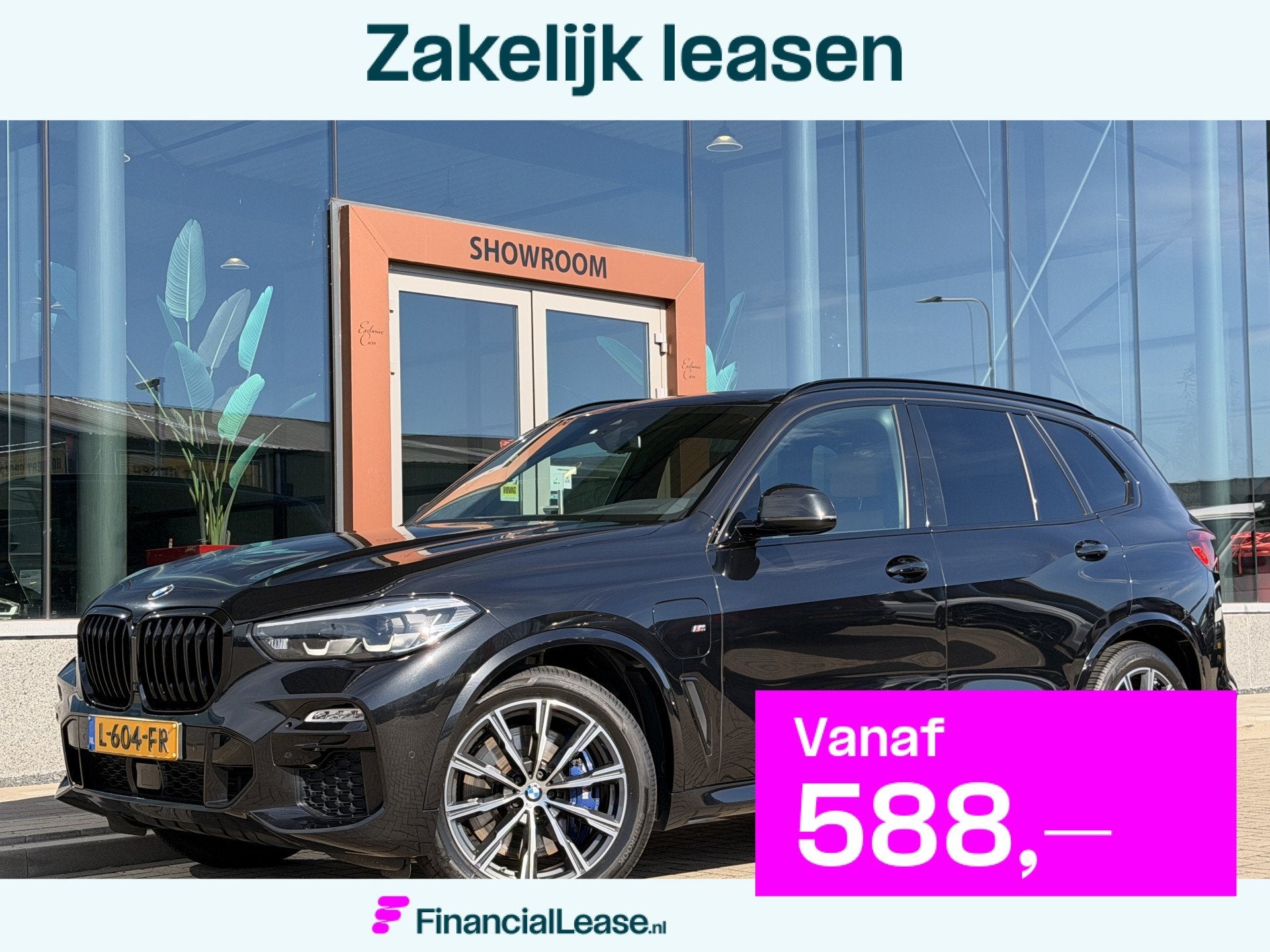 BMW X5 xDrive45e High Executive | M-Sport | 1ste Eigenaar |, Dealer onderhouden, Gebruikt, Automatische klimaatregeling, Zwart