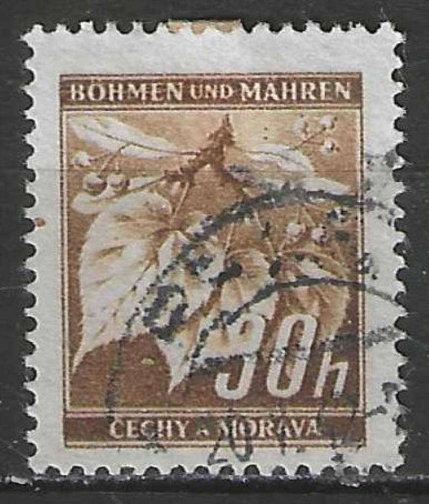 Bohemen-Moravie 1940/1940 - Yvert 41 - Linde - 30 h. (ST), Verzenden, Overige periodes, Gestempeld