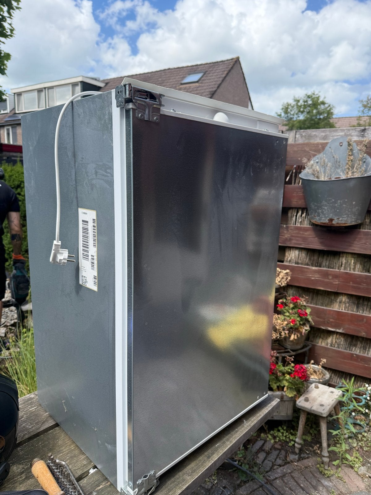 Bosch Inbouw Koelkast - Compact en Efficiënt, Witgoed en Apparatuur, Koelkasten en IJskasten, Gebruikt, 100 tot 150 liter, 45 tot 60 cm