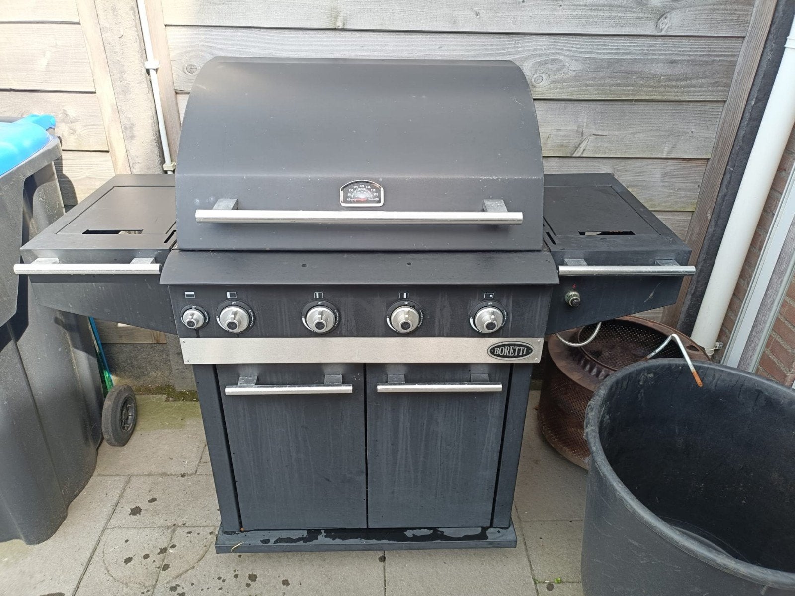 Boretti BBQ - Complete buitenkeuken met hoes, Ophalen, Gebruikt, Boretti