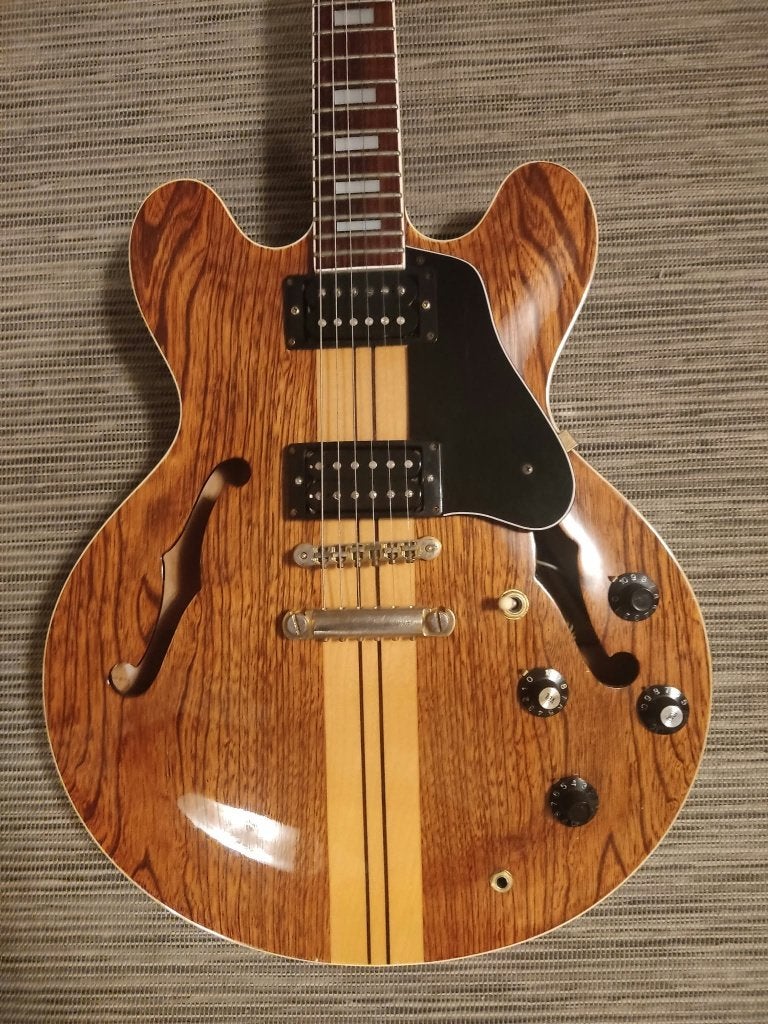 Foto 4 van Zeldzame vintage Suzuki Semi-Hollow jaren ’70 – ES-335 style
