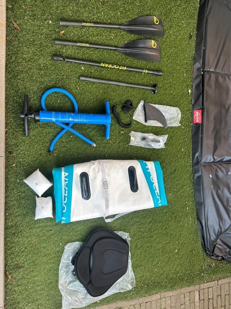 ‍️ Fit Ocean Magic Glide 10'8 SUP set + kajak optie!, Watersport en Boten, Suppen, Ophalen, Gebruikt, SUP-boards