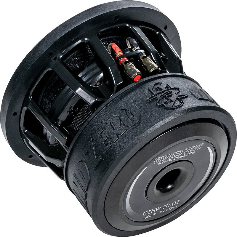 Ground Zero GZHW 20-D2 20 cm / 8 inch SPL subwoofer, https://www.ground-zero-audio.com/en/support-en/contact-page/, Erlenweg 25, 85658 Egmating, Germany