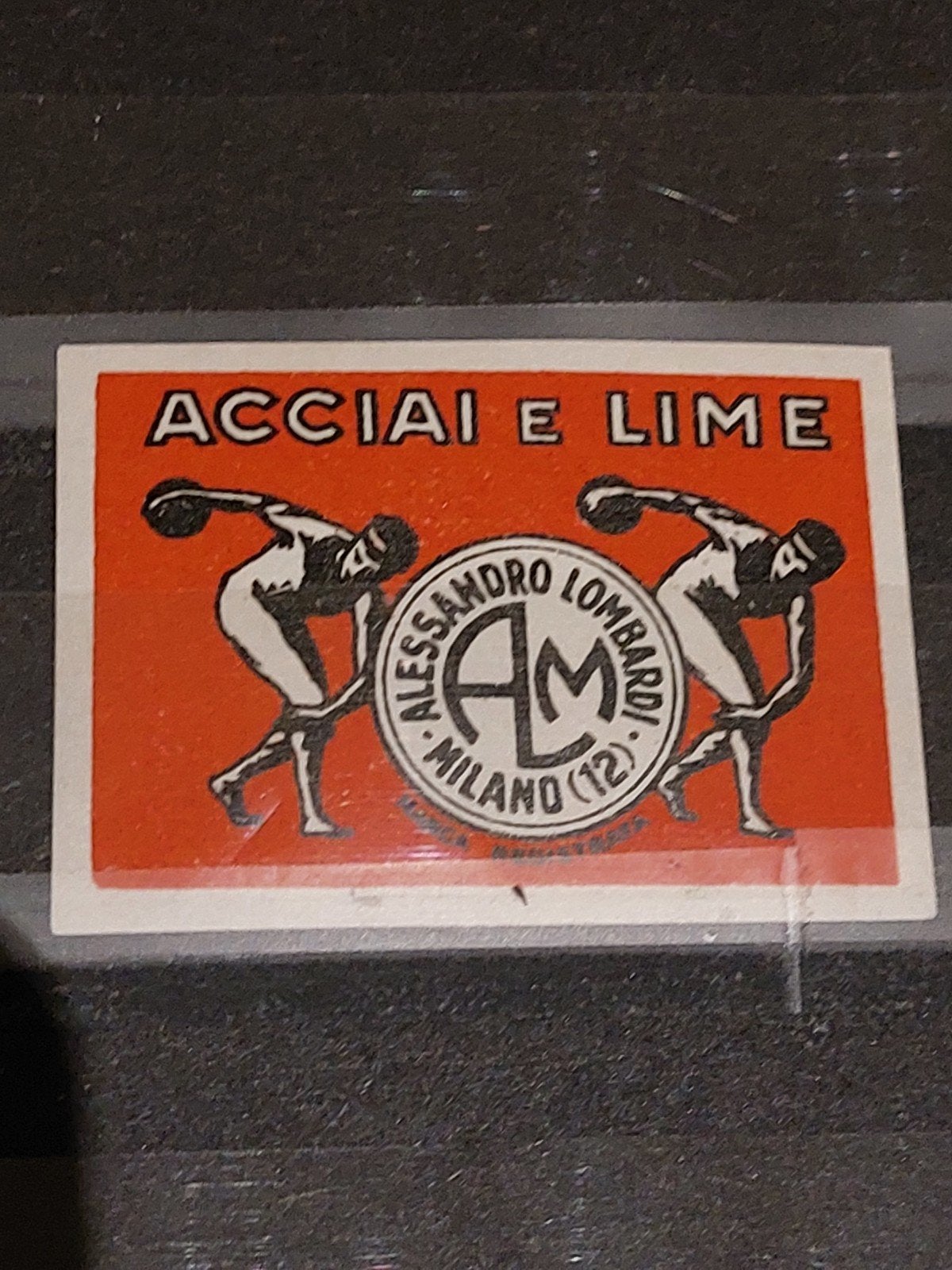 Italië Cinderella  reclame gereedschap A. Lombardi, Milaan, Postzegels en Munten, Ophalen of Verzenden, Postfris
