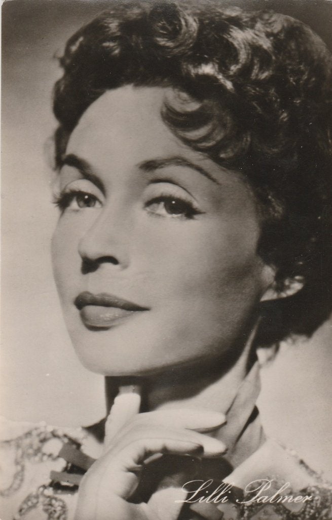 Ansichtkaart, Artiest, Lilli Palmer  (508), Ophalen of Verzenden, 1960 tot 1980, Sterren en Beroemdheden