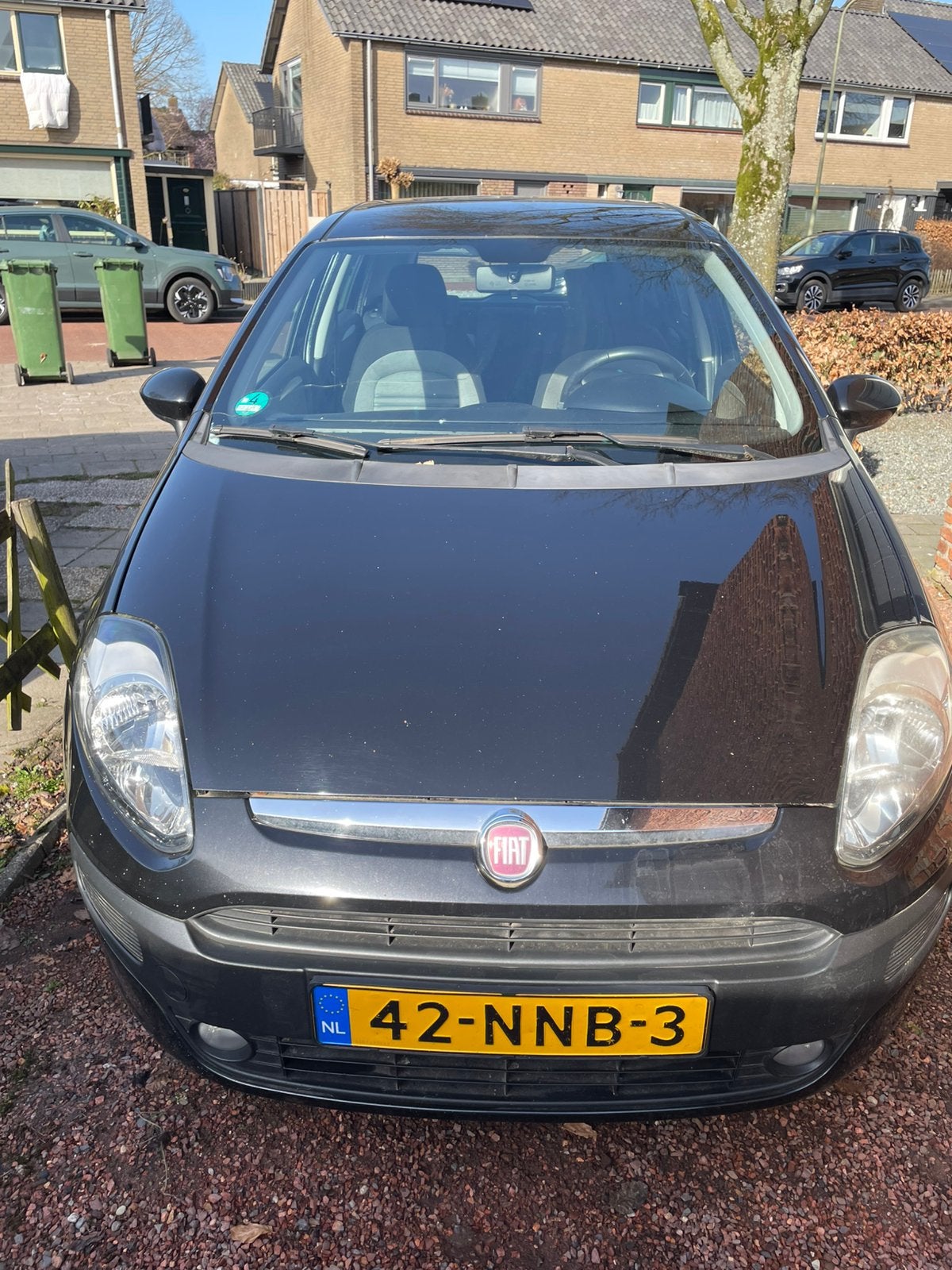 Fiat Punto 1.3 Multijet 62KW 5DR 2010 Zwart, Voorwielaandrijving, Electronic Stability Program (ESP), 4 cilinders, Zwart