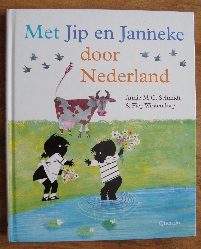 Met Jip en Janneke door Nederland - Annie M.G. Schmidt - hc, Fictie algemeen, Ophalen of Verzenden, Zo goed als nieuw, Voorleesboek