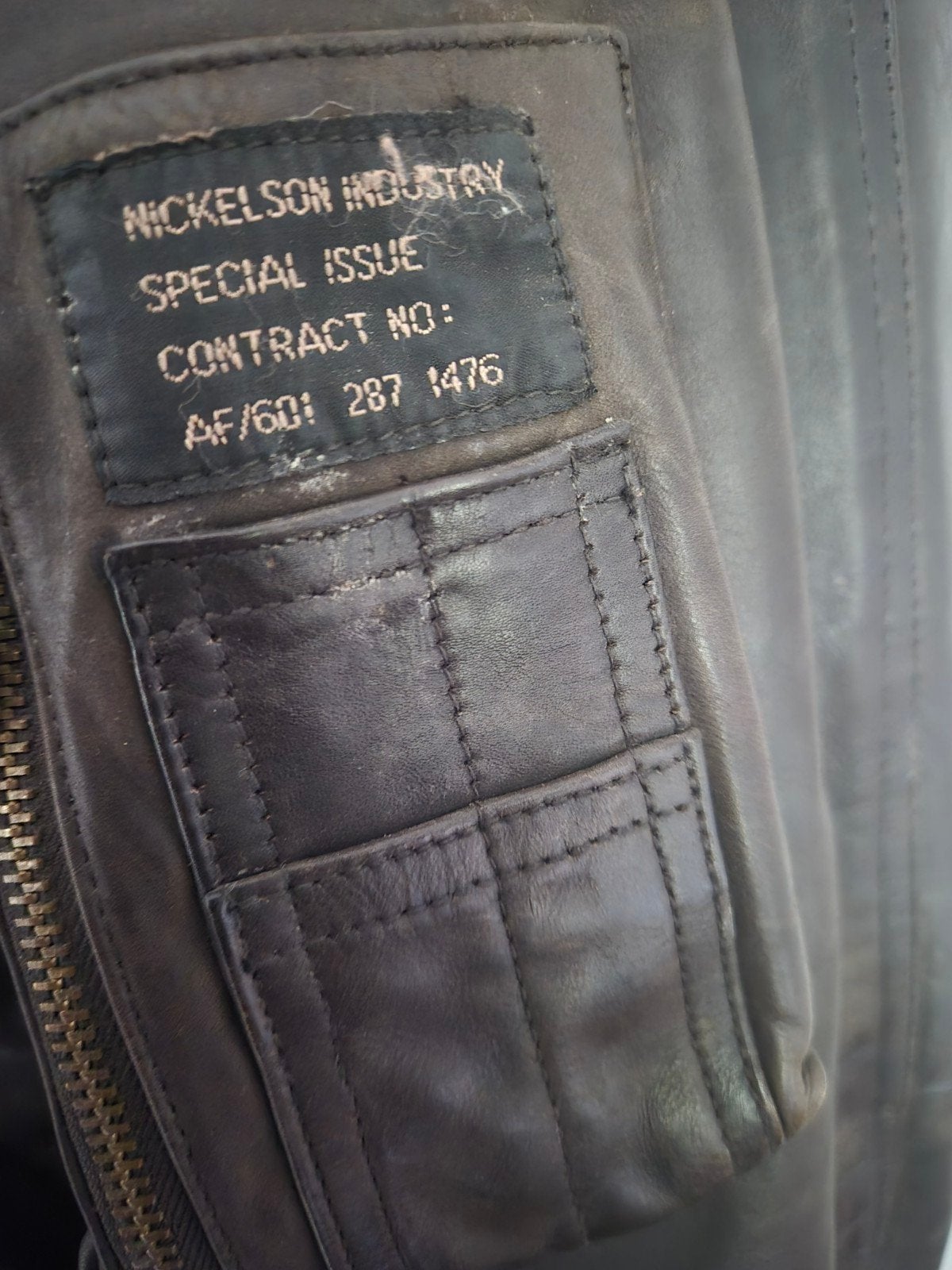 nichelson bomberjack 200 euro, Ophalen of Verzenden, Zo goed als nieuw, Blauw, W33 - W34 (confectie 48/50)