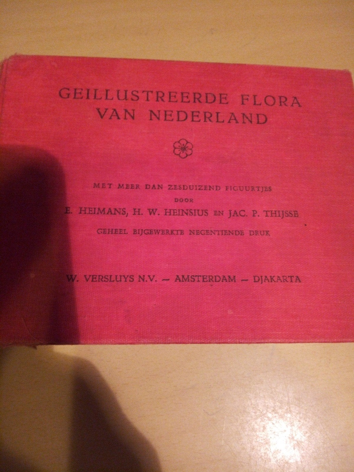 Geïllustreerde Flora van Nederland - 9e druk 1956, Verzenden, Gelezen, Bloemen, Planten en Bomen, E. Heimans, H.W. Heinsius en Jac.P. Thijsse
