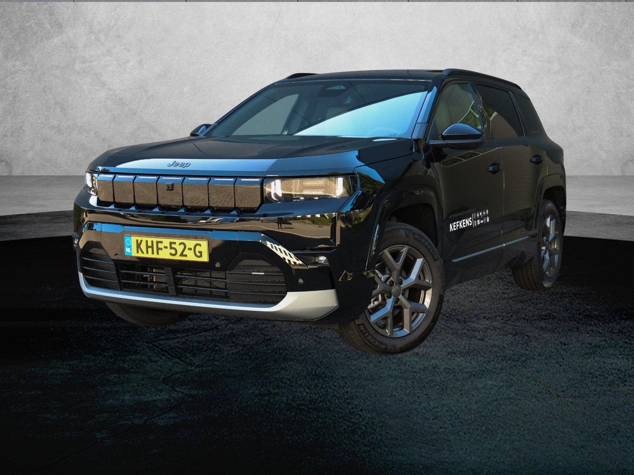 Jeep Compass 1.2 e-Hybrid First Edition | Elektrisch schuifd, Auto's, Automaat, 145 pk, Gebruikt, Compass