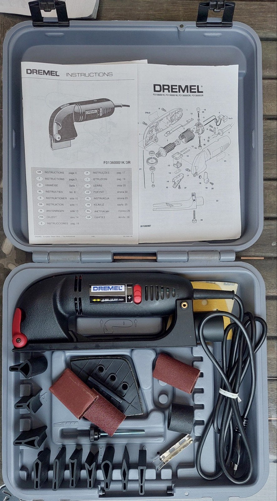 dremel 6000 f01360001k/3r, Variabele snelheid, Overige typen, Ophalen of Verzenden, Zo goed als nieuw