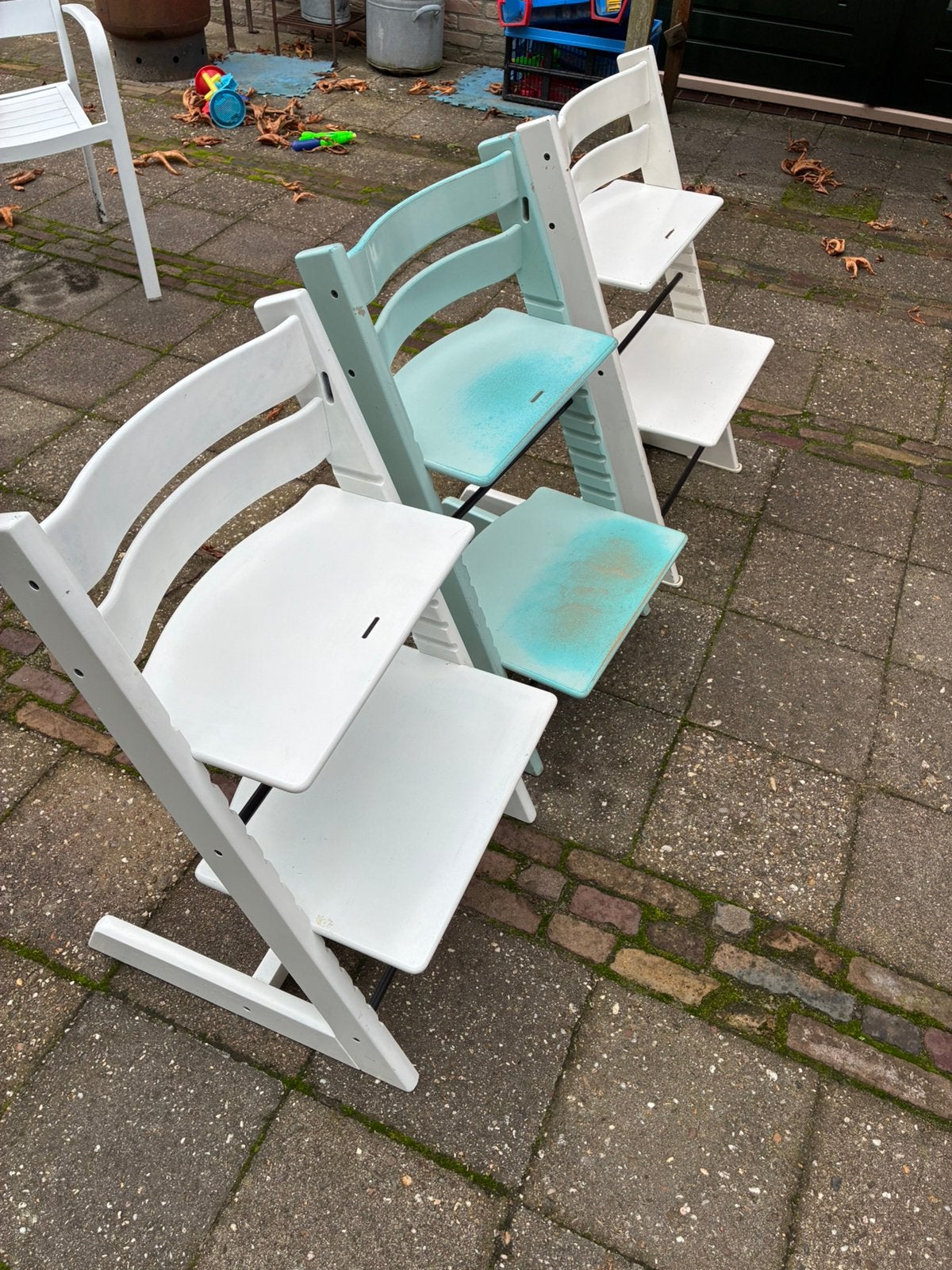 3 x triptrapp, Ophalen of Verzenden, Zo goed als nieuw, Meegroeistoel