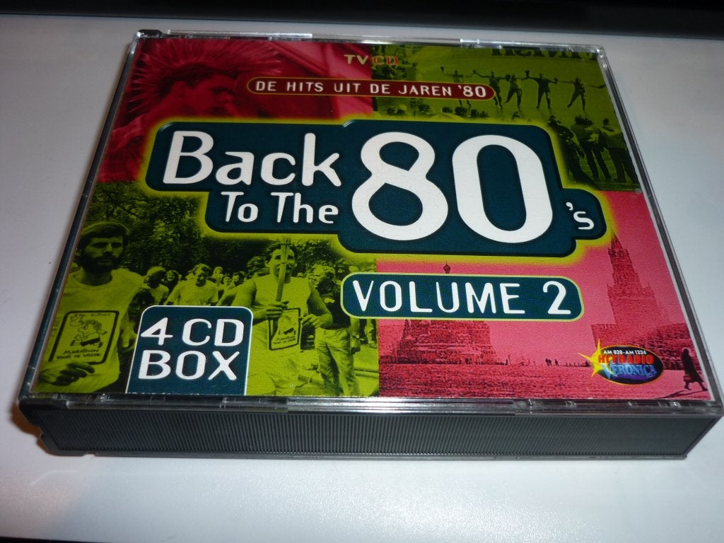 Back to the 80's de cd boxset 4 cd's volume 2, Cd's en Dvd's, Cd's | Verzamelalbums, Verzenden, Zo goed als nieuw, Pop