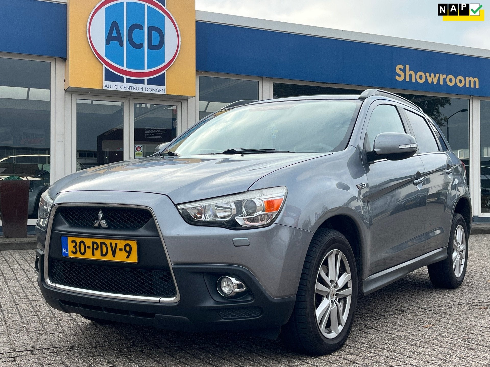 Mitsubishi ASX 1.8 DI-D HP Intense ClearTec | Orig NL | Apk, Stof, Gebruikt, 4 cilinders, 150 pk