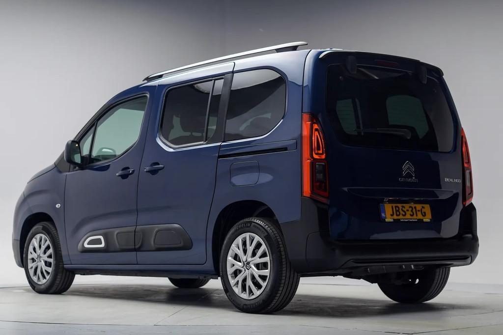 Citroën Berlingo 1.2 PureTech Feel Aut. [ Navi Camera Head-, Gebruikt, 1199 cc, Blauw, 19 km/l