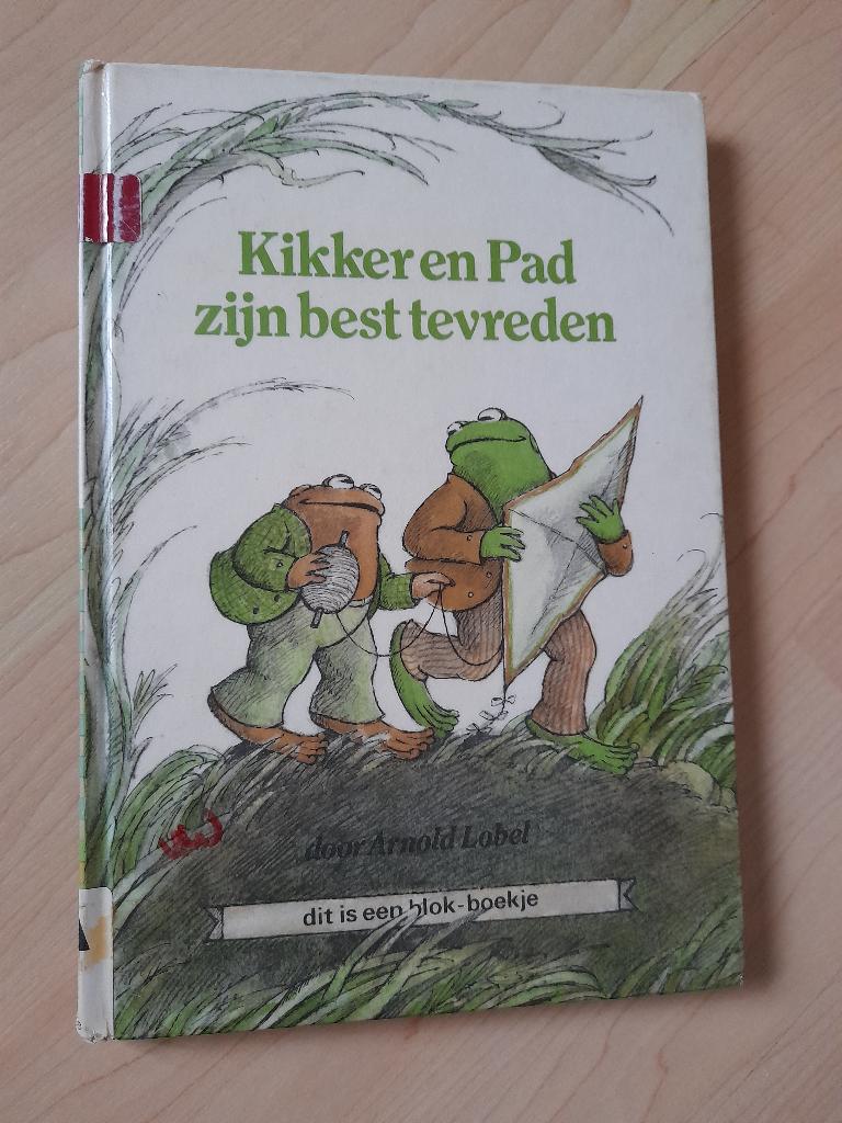 KIKKER EN PAD ZIJN BEST TEVREDEN Arnold Lobel, Boeken, Ophalen of Verzenden, Gelezen, Fictie algemeen