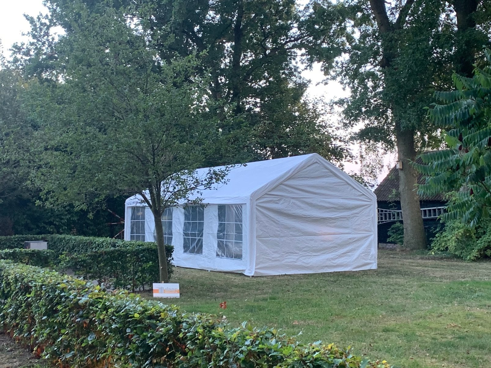 Te huur Partytent, party tent huren, huur Partytent 3x6, Ophalen of Verzenden, Zo goed als nieuw, 5 tot 8 meter
