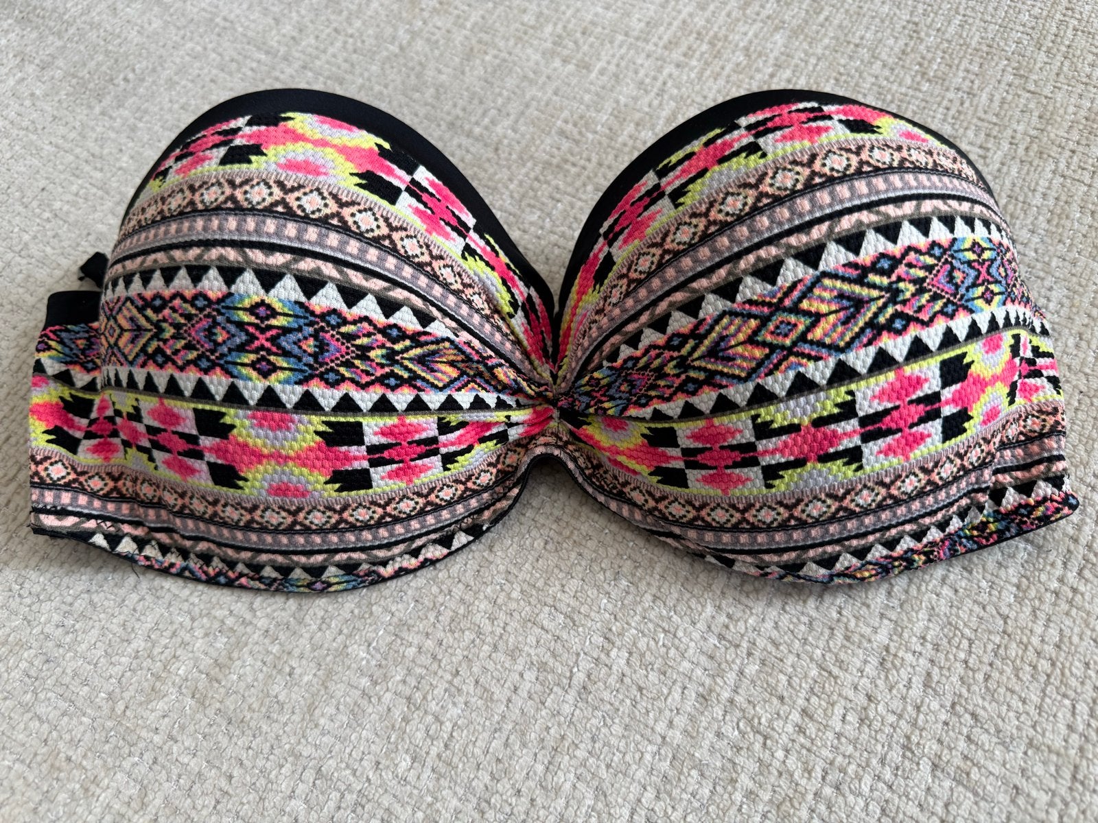Strapless bikinitop vrolijke kleuren 85D, Kleding | Dames, Badmode en Zwemkleding, Verzenden, Nieuw, Overige kleuren, Bikini