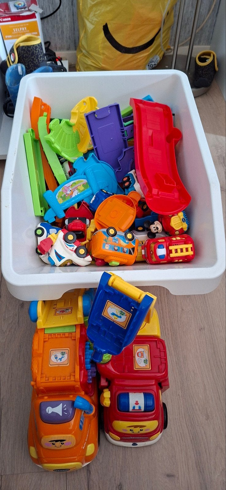 Vtech, Ophalen, Gebruikt