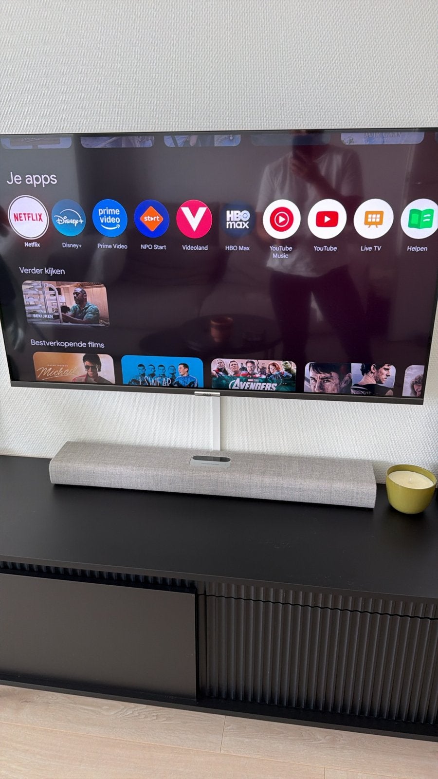 43 inch Google Smart TV - Zo goed als nieuw, QLED, 50 Hz, Zo goed als nieuw, 100 cm of meer