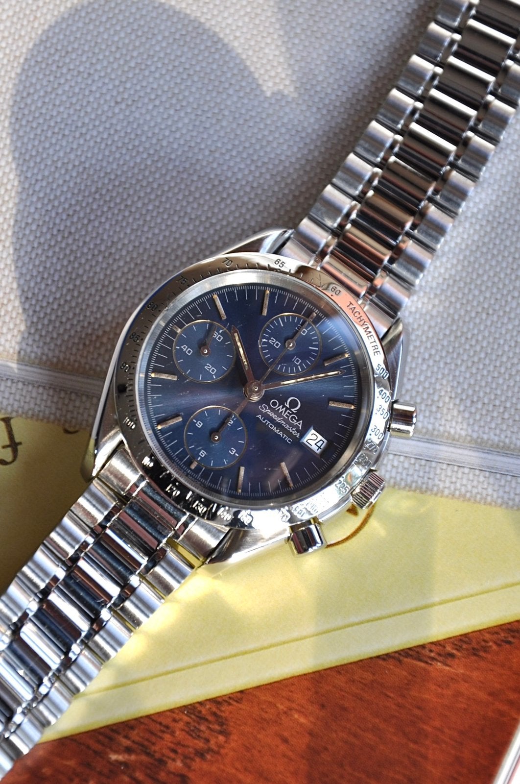 Omega Speedmaster, Staal, Met bandje, Polshorloge, Omega