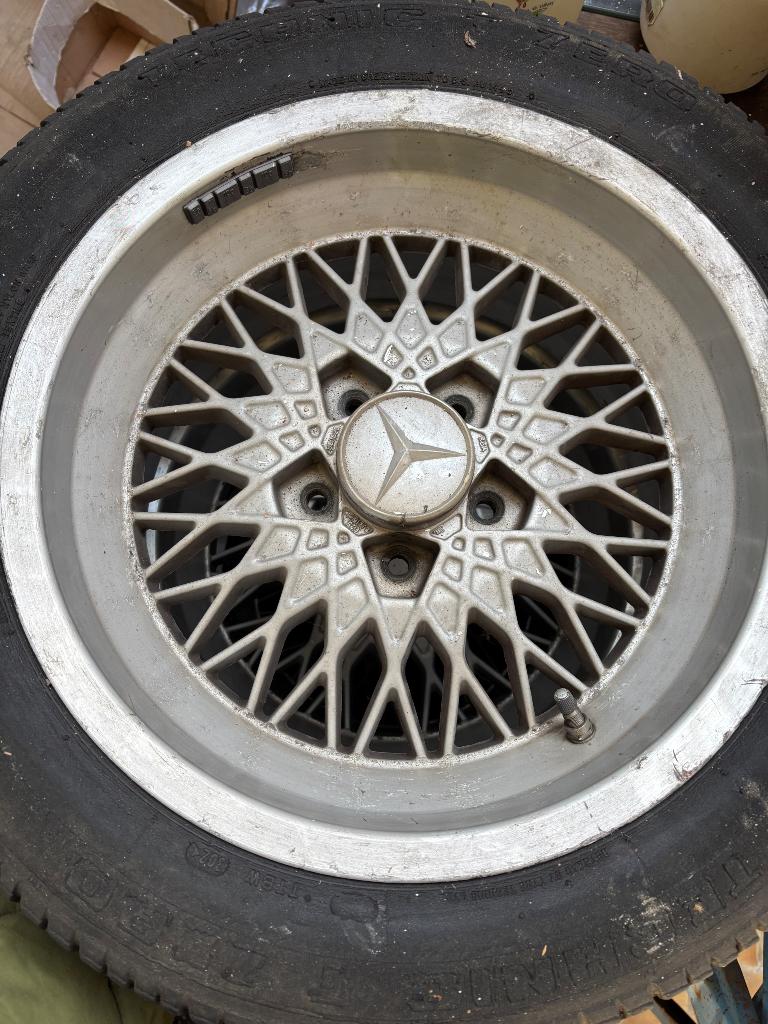 Klassieke Remotec Mesh velgen - 16 inch - 8J ET25 (Mercedes), Auto-onderdelen, Ophalen, Gebruikt, Velg(en), 16 inch