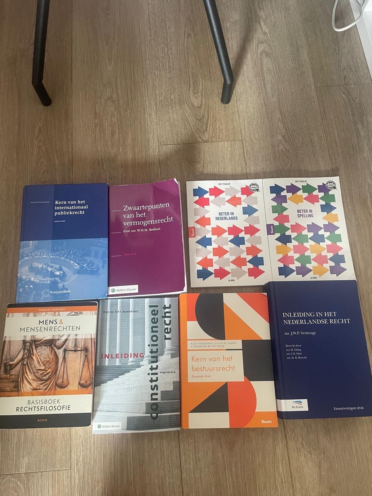 Rechtenstudieboeken Radboud Uni 2025/2026 Bachelor 1, Boeken, Ophalen of Verzenden, Gamma, Gelezen, WO