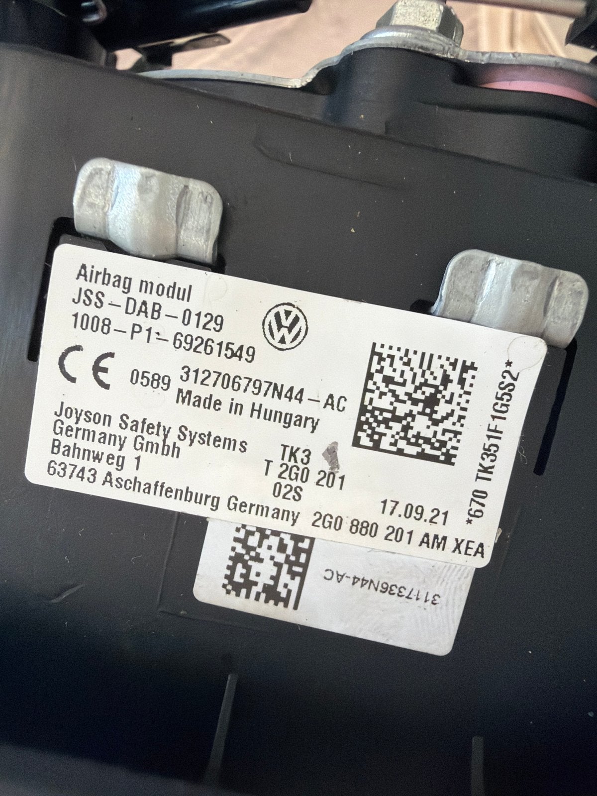 Complete Airbagset Volkswagen Polo GTI 2023, Ophalen, Nieuw, Volkswagen