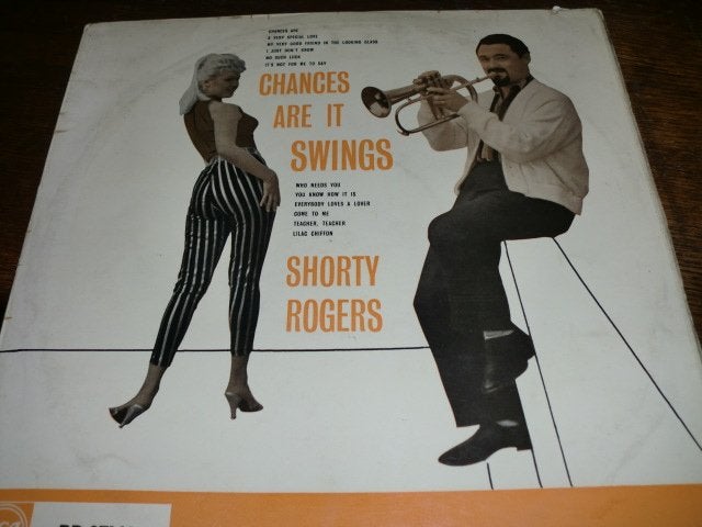 Shorty Rogers Orch.Chances Are It Swings RCA LP UK 1959, LP, Gebruikt, Ophalen of Verzenden, 12 inch