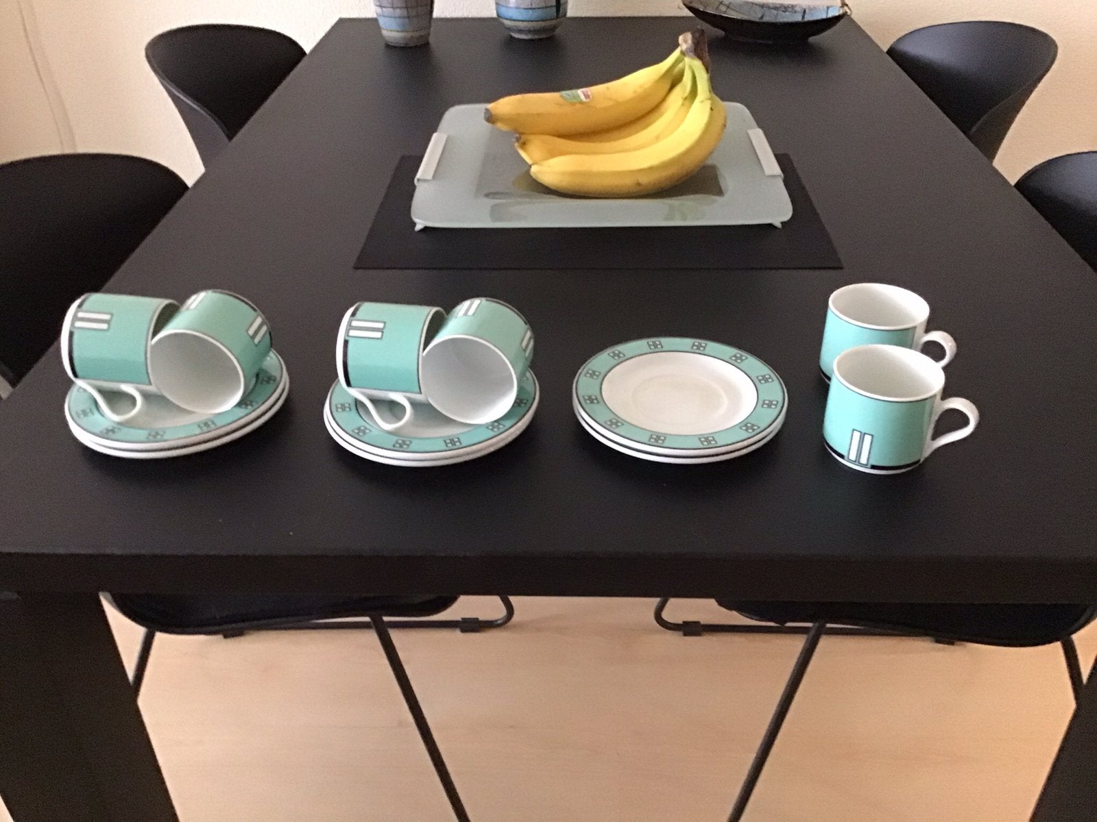 8 kop en schotels Arzberg Cult Focus, Huis en Inrichting, Keuken | Servies, Nieuw, Ophalen of Verzenden, Overige stijlen, Kop(pen) en/of Schotel(s)
