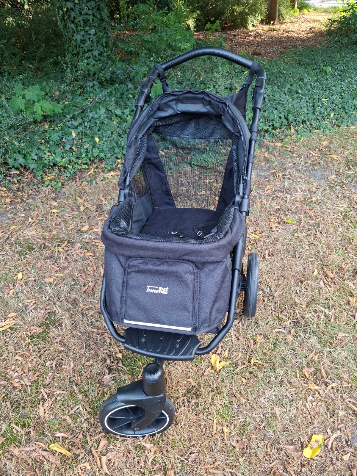 Zeer mooie Innopet  Premium Cozy hondenbuggy, Ophalen, Zo goed als nieuw, Hondenbuggy