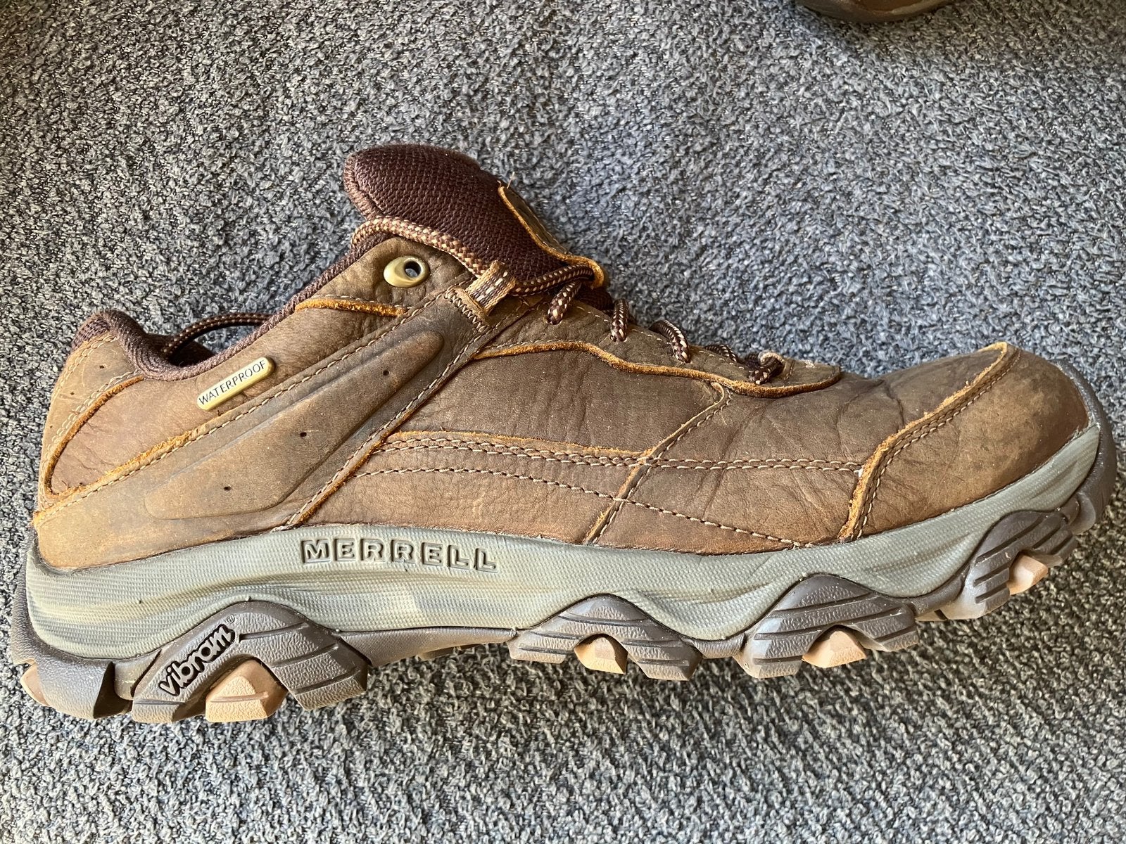 Heren Moab Adventure 3 Waterproof mt 45 z.g.a.n., Ophalen, Zo goed als nieuw, Schoenen