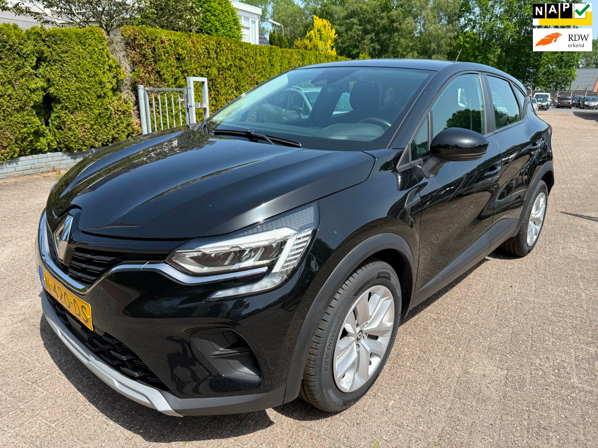 Renault Captur 1.0 TCe 100 Bi-Fuel Zen LPG € 1,10 L ! AC N, Auto's, Voorwielaandrijving, Dealer onderhouden, Stof, Gebruikt