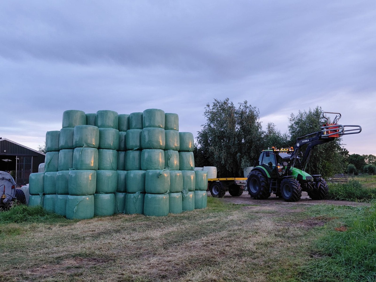Paardenhooi midibalen, grote balen, ook schaap koe en geit, Dieren en Toebehoren, Ophalen of Verzenden, Vee