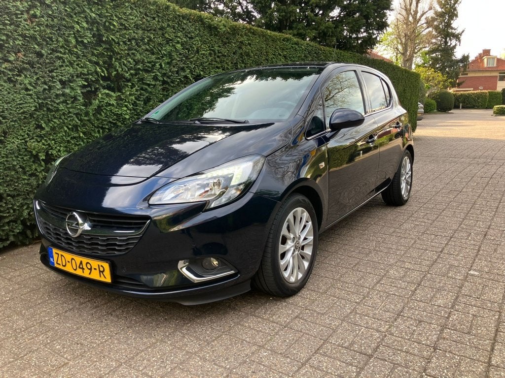 Opel Corsa 1.0 Turbo Onl. Ed. (bj 2019), Gebruikt, Euro 6, Blauw, 49 €/maand