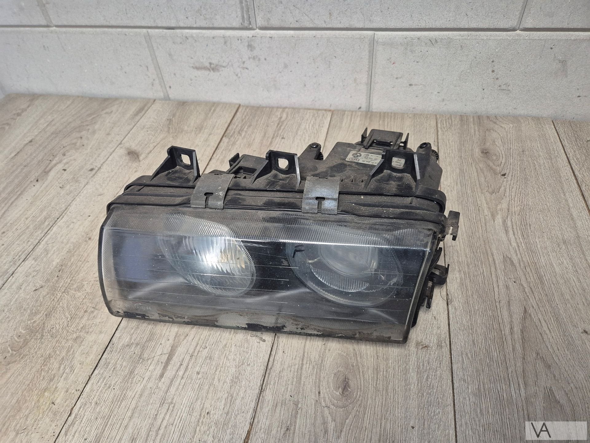 Koplamp links van BMW 3 serie E36 1990 - 1998 ZKW 1393271, Gebruikt, -, -, Ophalen of Verzenden