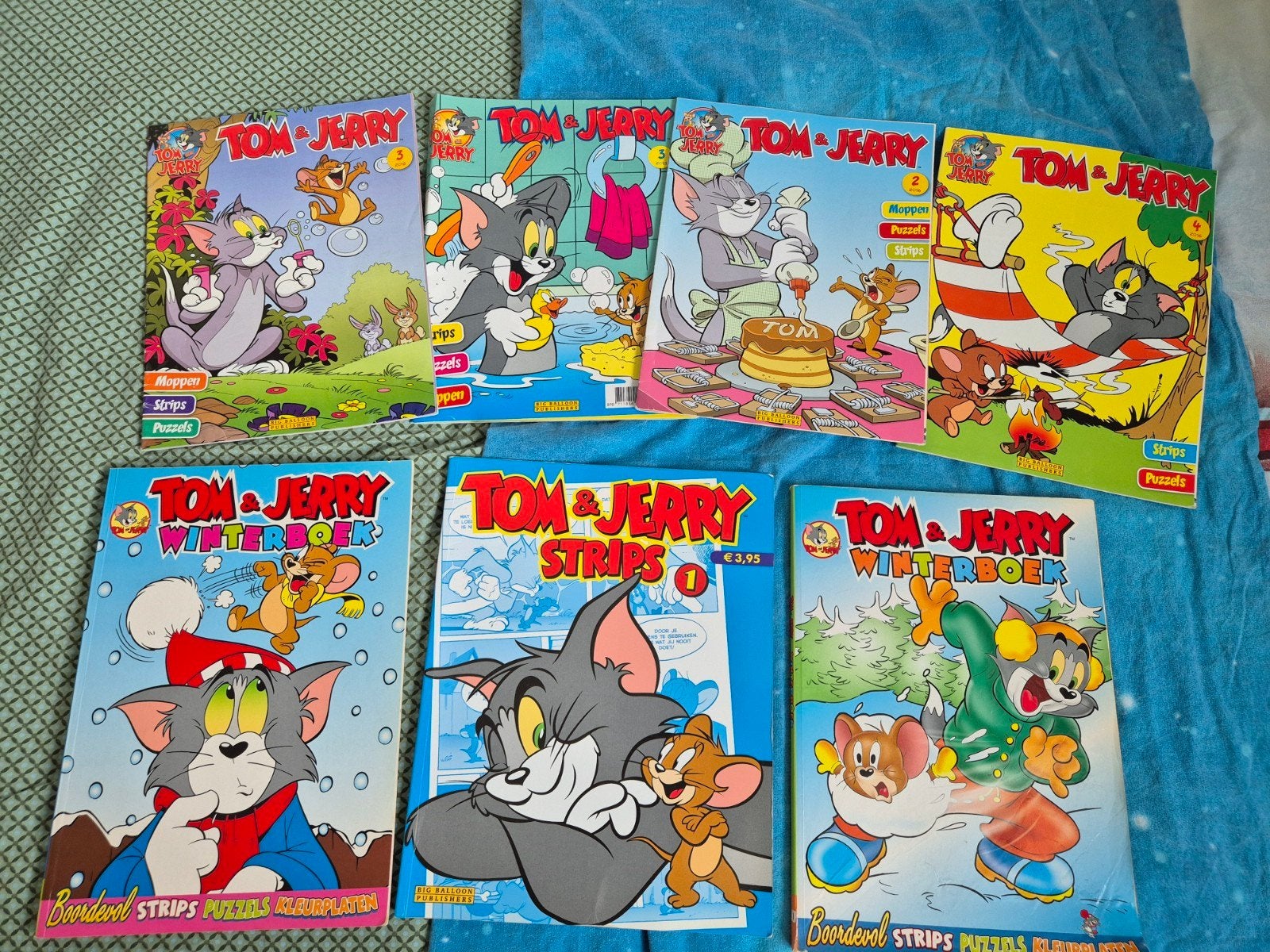 Tom & Jerry Stripboeken Collectie - Diverse Uitgaven, Meerdere stripboeken, Ophalen of Verzenden, Gelezen, Diverse auteurs