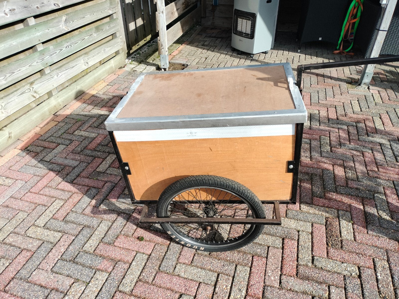 fiets/vis kar te koop, Ophalen, Gebruikt, Aanhangfiets, 40 tot 60 kg
