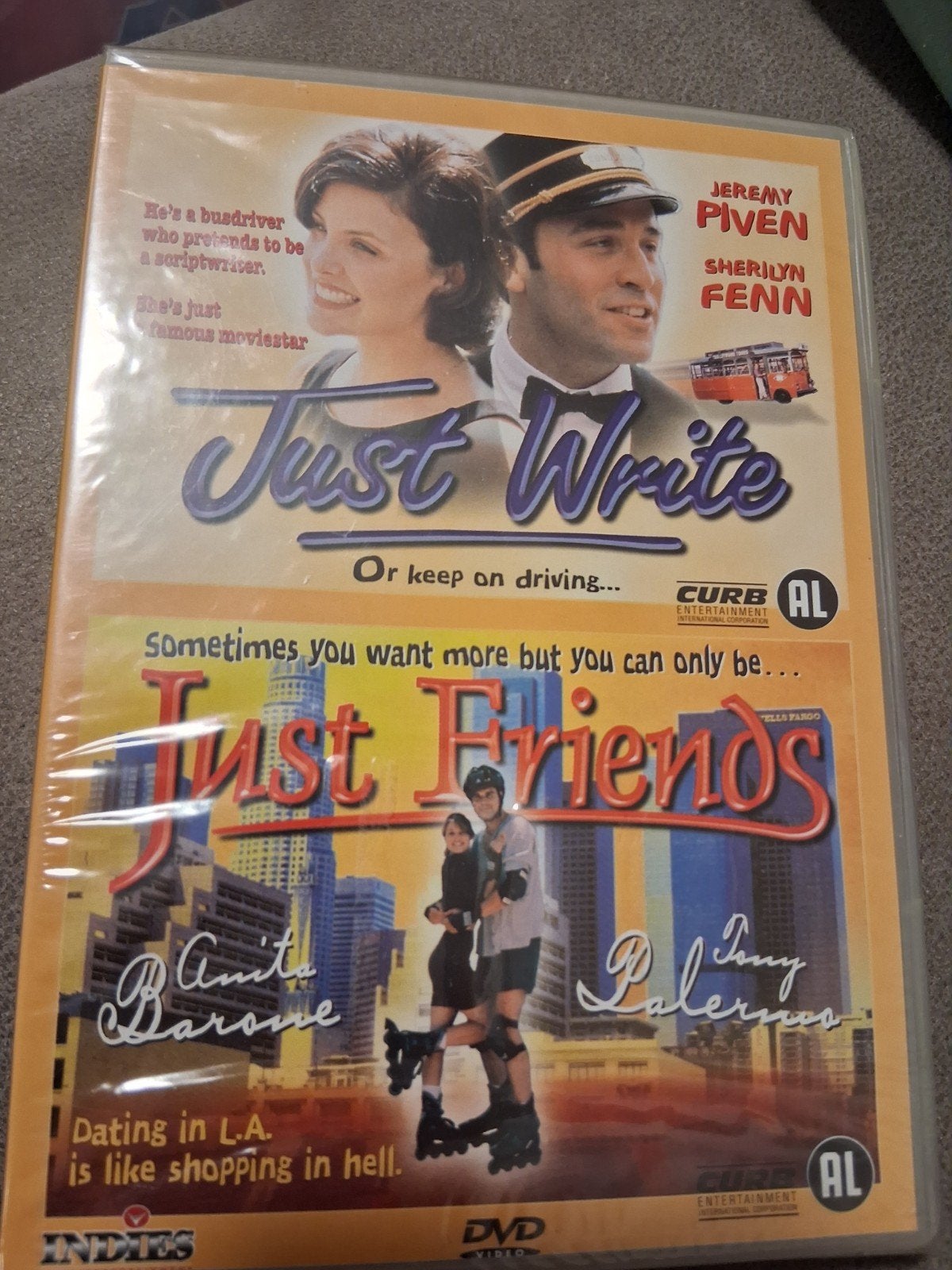 Just Write / Just Friends DVD - Romantische Komedie nieuw in, Alle leeftijden, Ophalen of Verzenden, Gebruikt, Romantische komedie